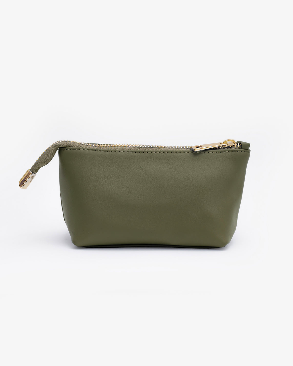 Beauty case in pelle NOAH - VERDE OLIVA