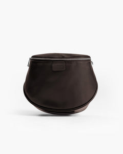 Borsa ISABELLA con tracolla in pelle TESTA DI MORO - LOVING BAGS