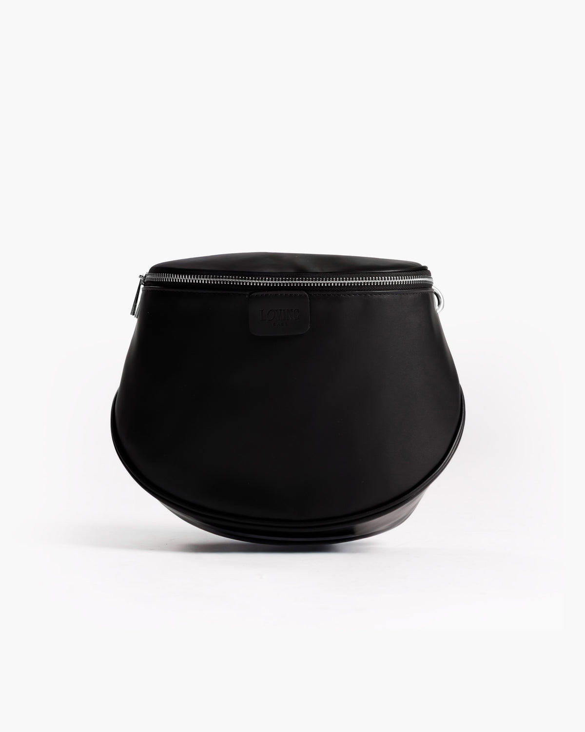 Borsa ISABELLA con tracolla in pelle NERA - LOVING BAGS