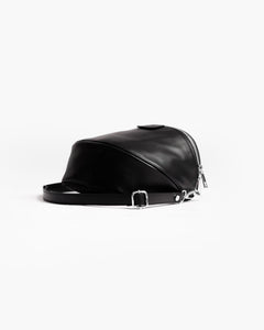 Baby ISABELLA con tracolla in pelle NERA - LOVING BAGS