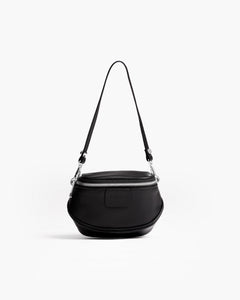 Borsa ISABELLA micro con manico in pelle NERA  - LOVING BAGS
