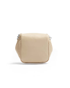 Baby ISABELLA con tracolla in pelle NUDE - LOVING BAGS