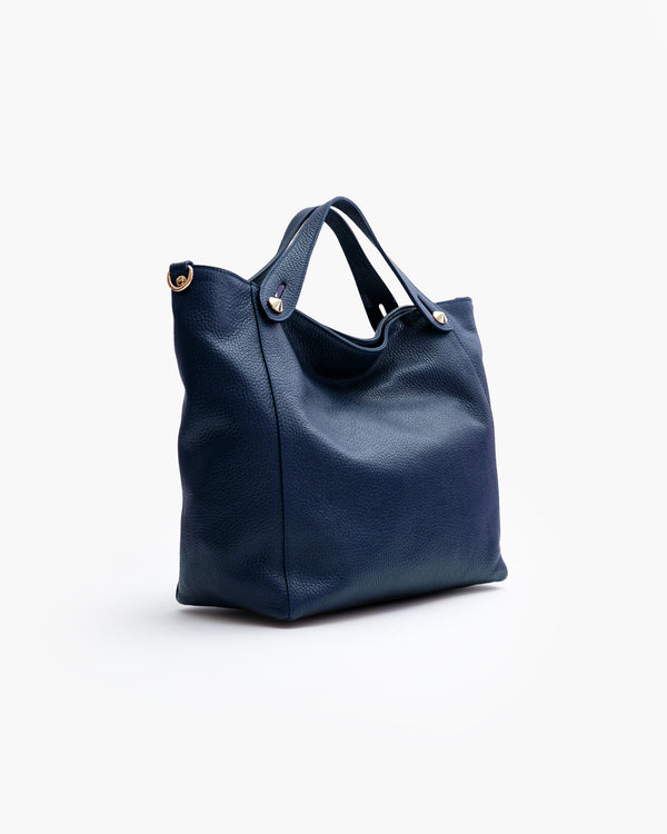 Borsa in pelle OLIVIA blu - LOVING BAGS