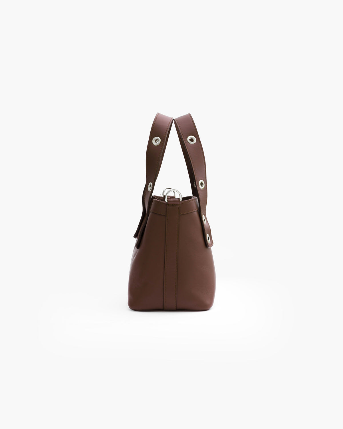Borsa in pelle Maya MARRONE - LOVING BAGS