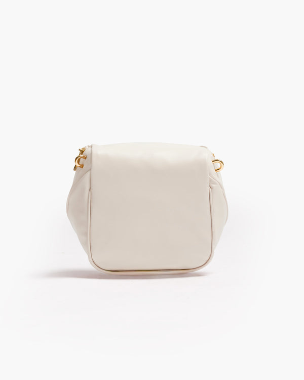 Baby ISABELLA con tracolla in pelle LATTE - LOVING BAGS