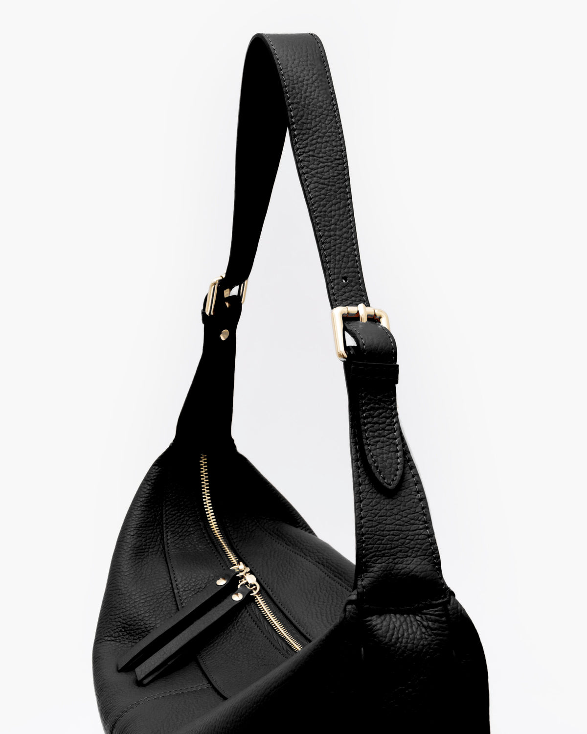 Borsa in pelle RACHEL nera - LOVING BAGS
