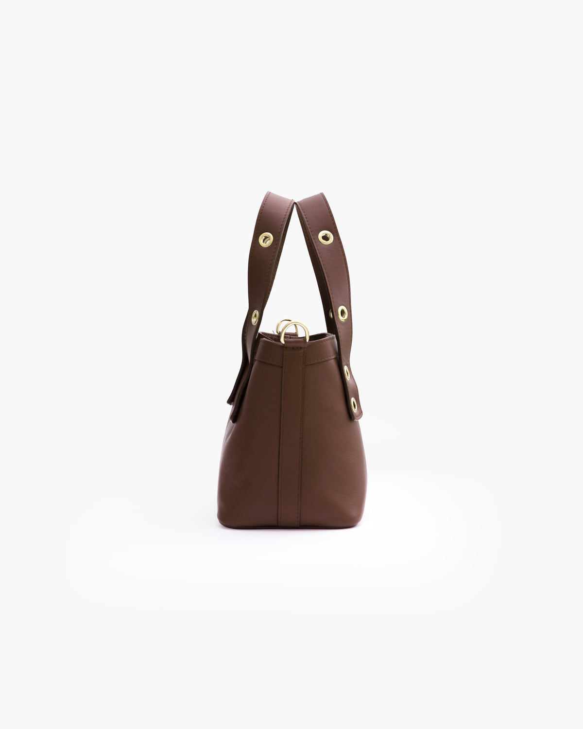 Borsa in pelle Maya MARRONE - LOVING BAGS