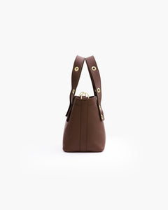 Borsa in pelle Maya MARRONE - LOVING BAGS