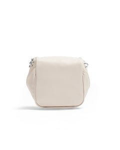 Baby ISABELLA con tracolla in pelle LATTE - LOVING BAGS