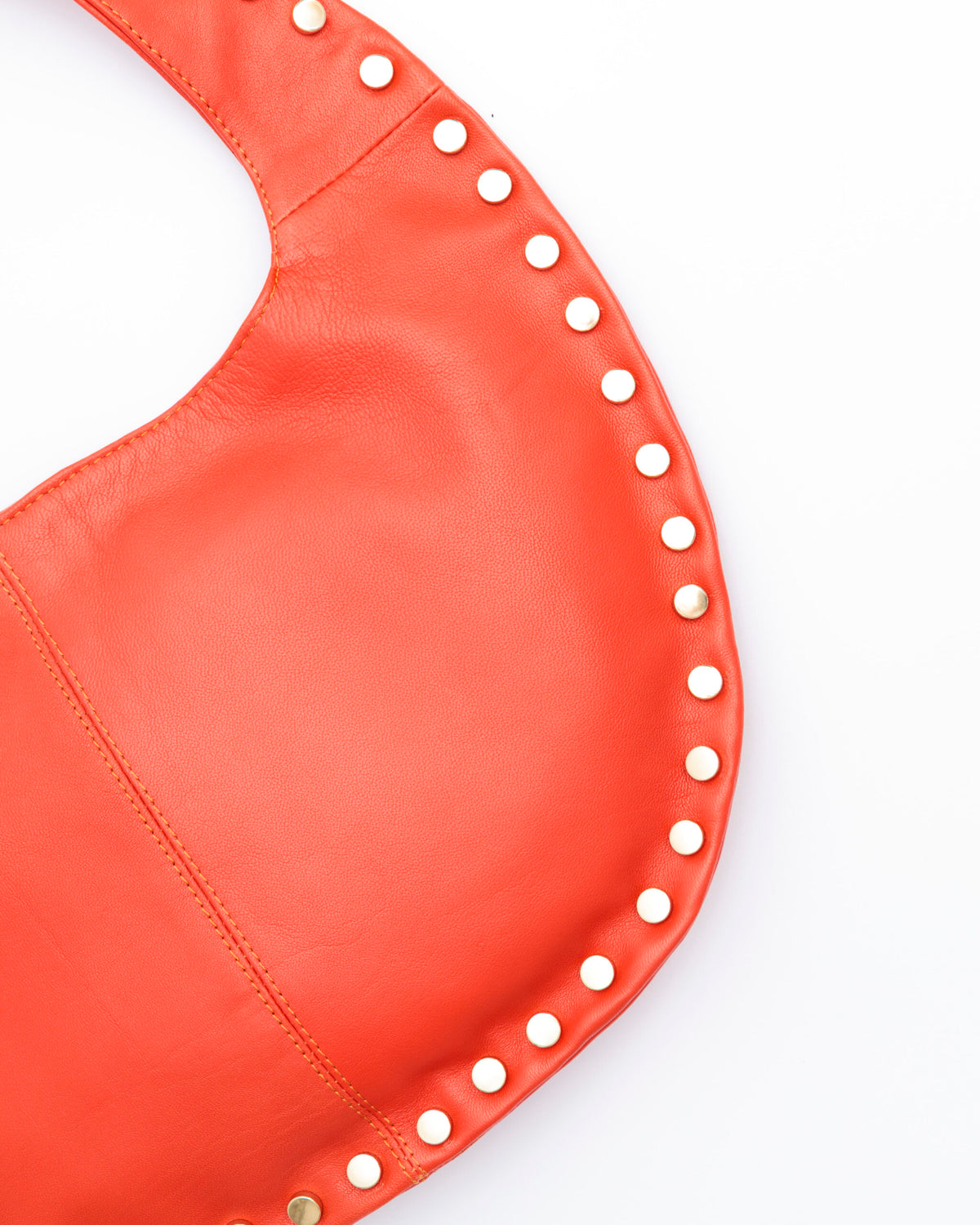 Borsa in pelle SELENA arancio - LOVING BAGS