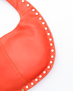 Borsa in pelle SELENA arancio - LOVING BAGS