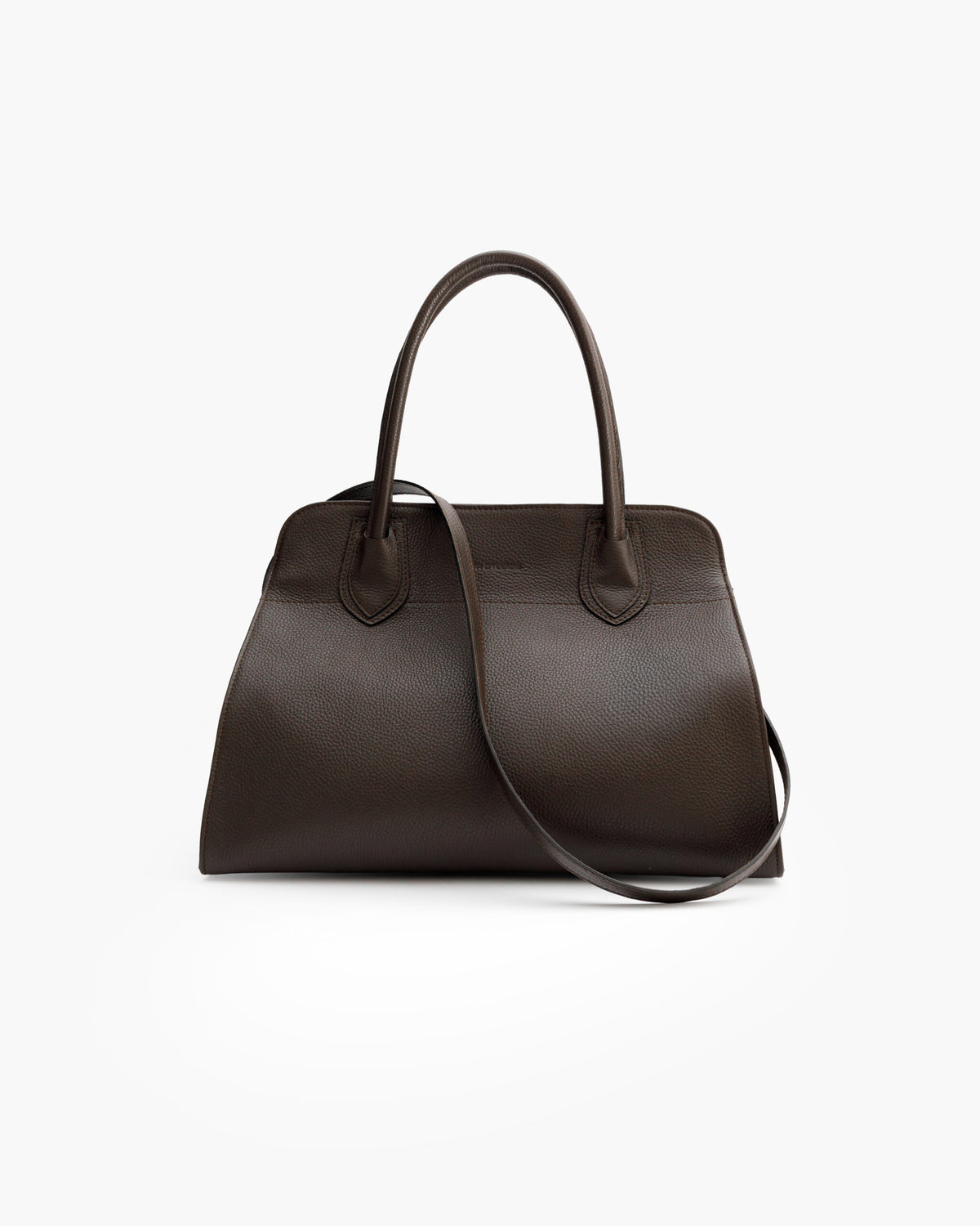 Borsa in pelle WORK testa di moro - MDR STUDIOS
