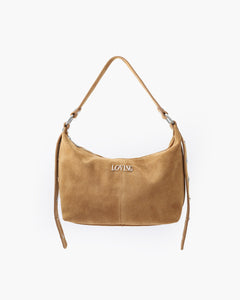 Carrie suede CUOIO - LOVING BAGS