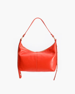 Borsa in pelle CARRIE arancio - LOVING BAGS