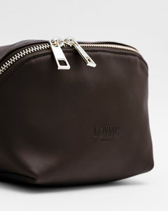 Borsa in pelle ALMA testa di moro - LOVING BAGS