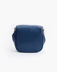 Borsa ISABELLA in pelle BLU NAVY - LOVING BAGS