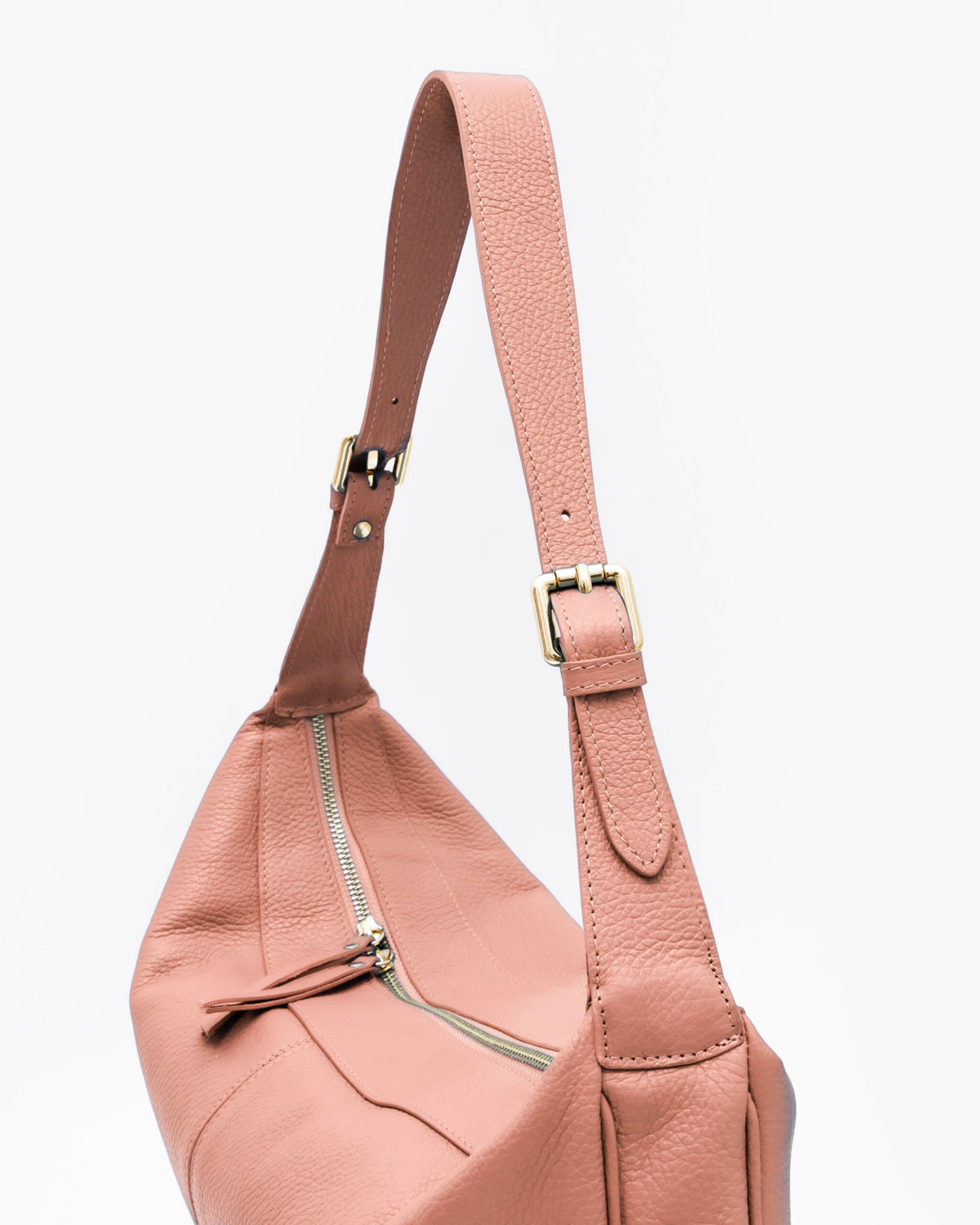 Borsa in pelle RACHEL pesca - LOVING BAGS