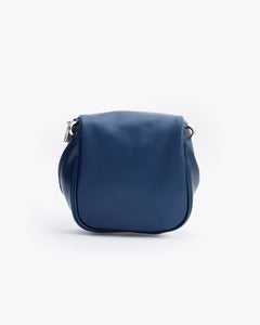 Baby ISABELLA borsa in pelle BLU NAVY - LOVING BAGS