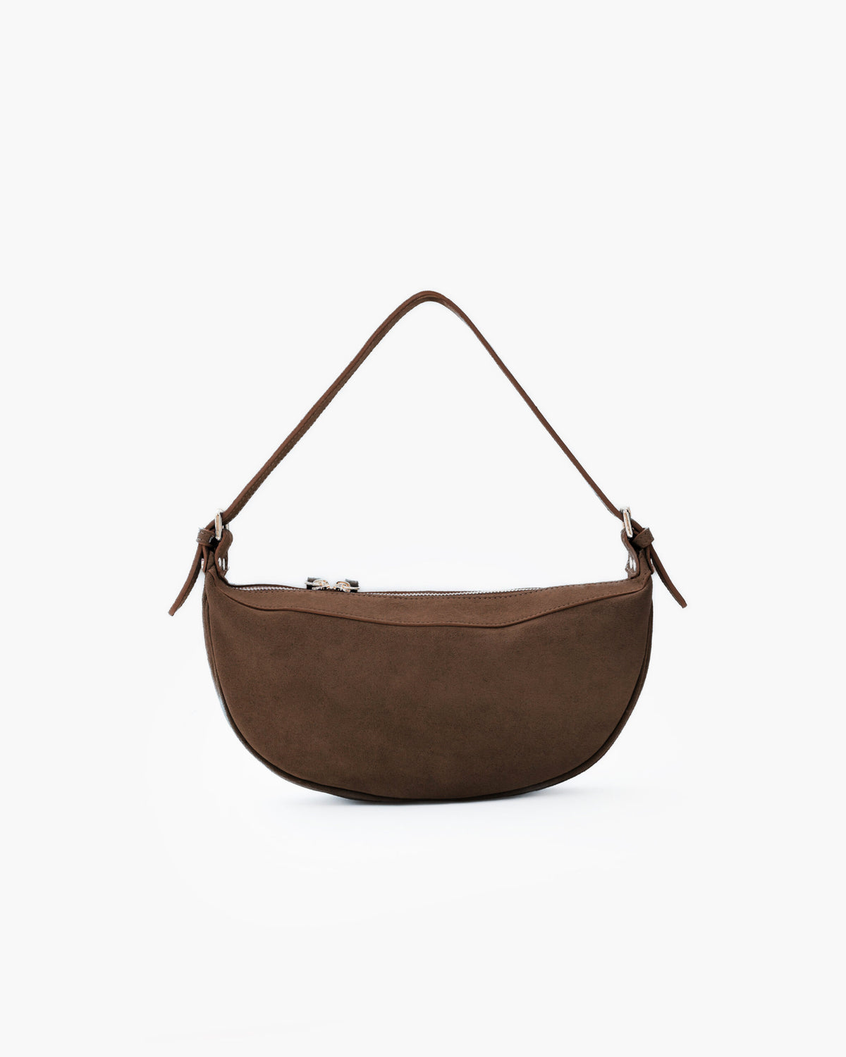 Borsa in suede RACHEL MIGNON marrone - LOVING BAGS
