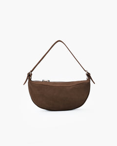 Borsa in suede RACHEL MIGNON marrone - LOVING BAGS