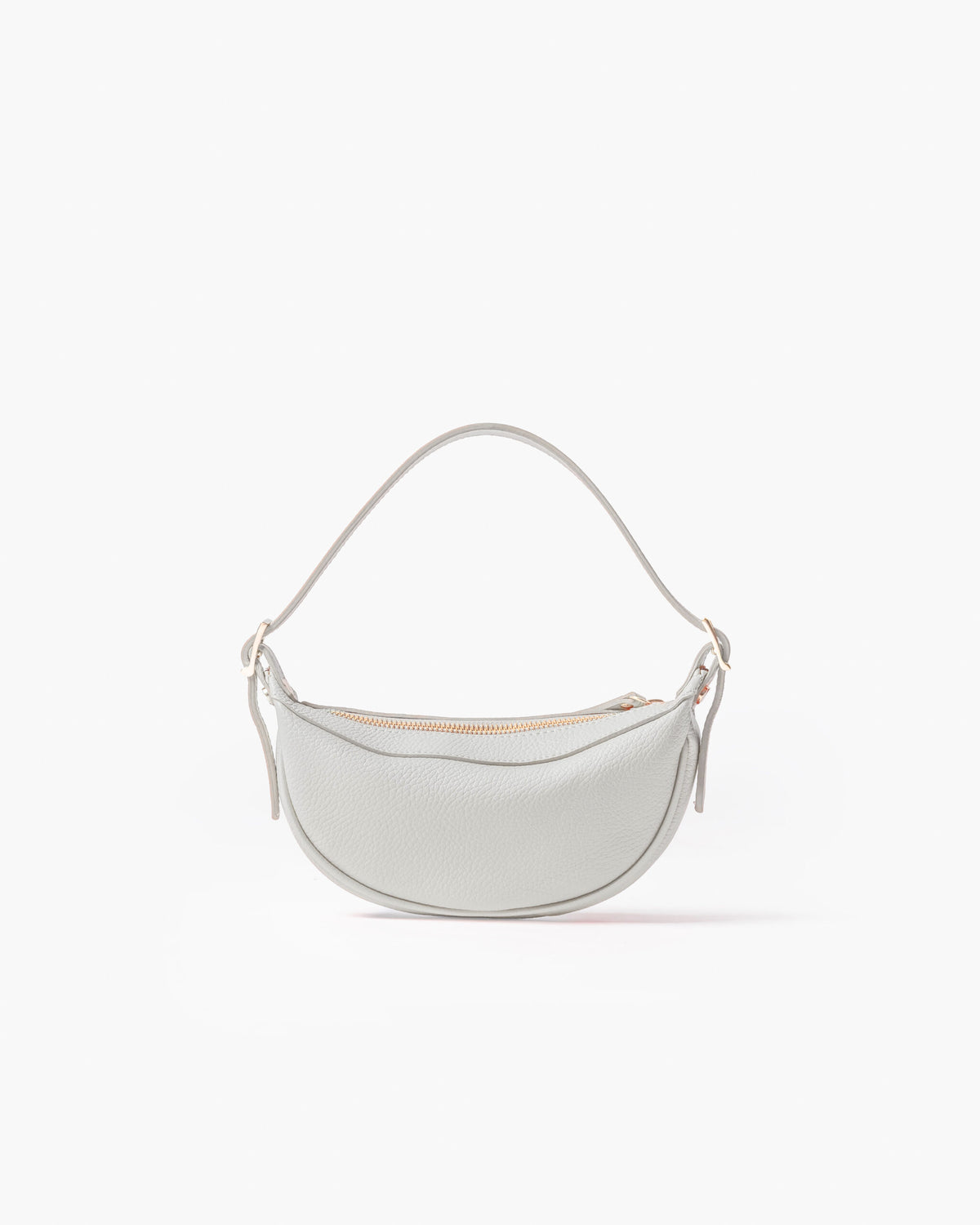 Borsa in pelle RACHEL NANO grigio perla - LOVING BAGS
