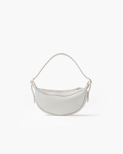 Borsa in pelle RACHEL NANO grigio perla - LOVING BAGS