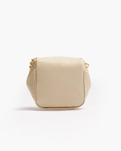 Baby ISABELLA con tracolla in pelle NUDE - LOVING BAGS