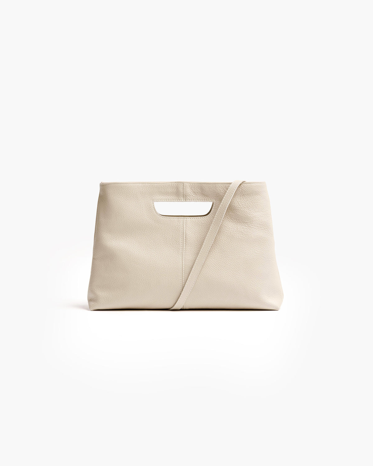 Borsa in pelle BABY GRACE latte - LOVING BAGS