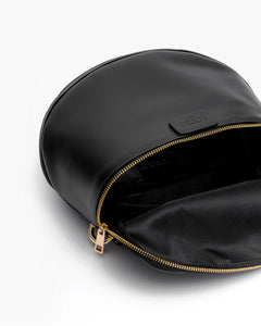Borsa ISABELLA con tracolla in pelle NERA - LOVING BAGS
