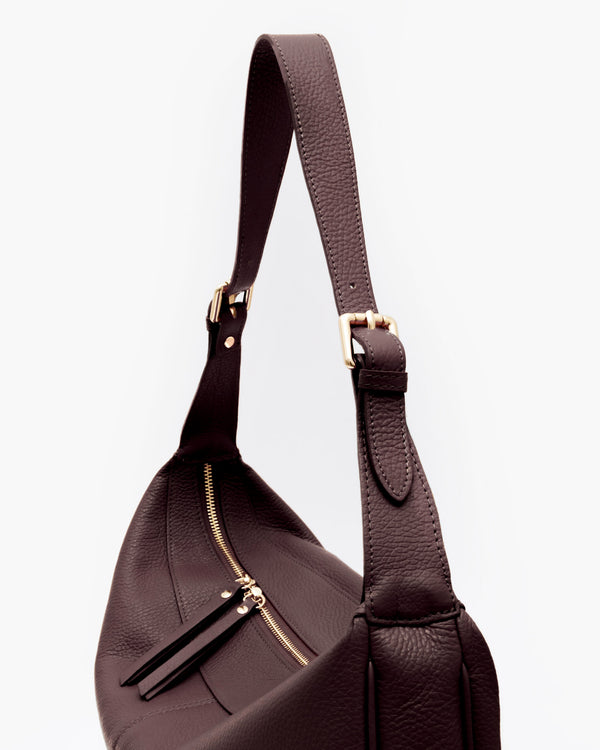 Borsa in pelle RACHEL testa di moro - LOVING BAGS