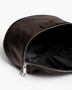 Baby ISABELLA con tracolla in pelle TESTA DI MORO - LOVING BAGS