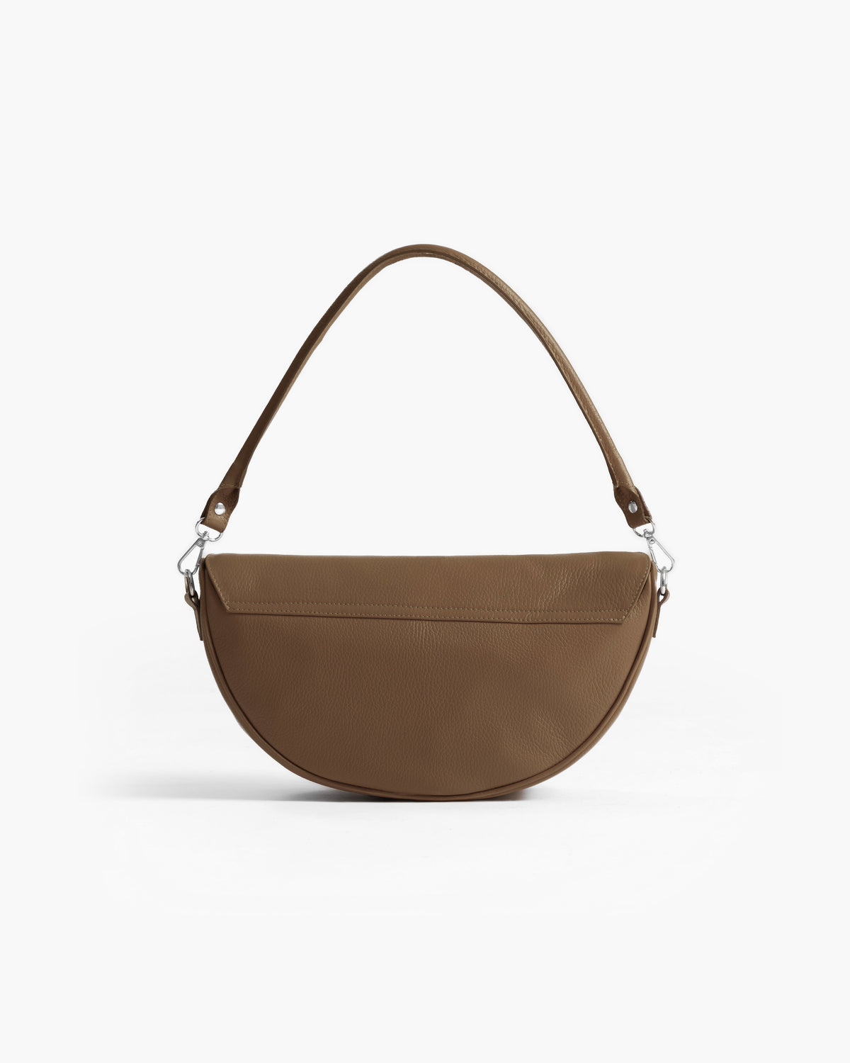 Borsa in pelle BRENDA Taupe - LOVING BAGS