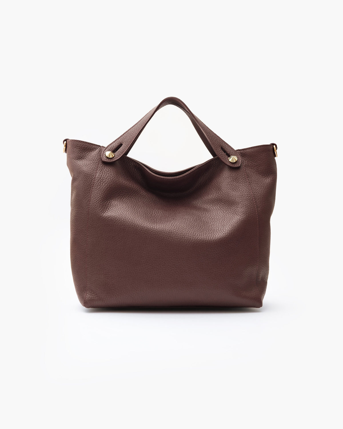 Borsa in pelle OLIVIA cioccolato - LOVING BAGS