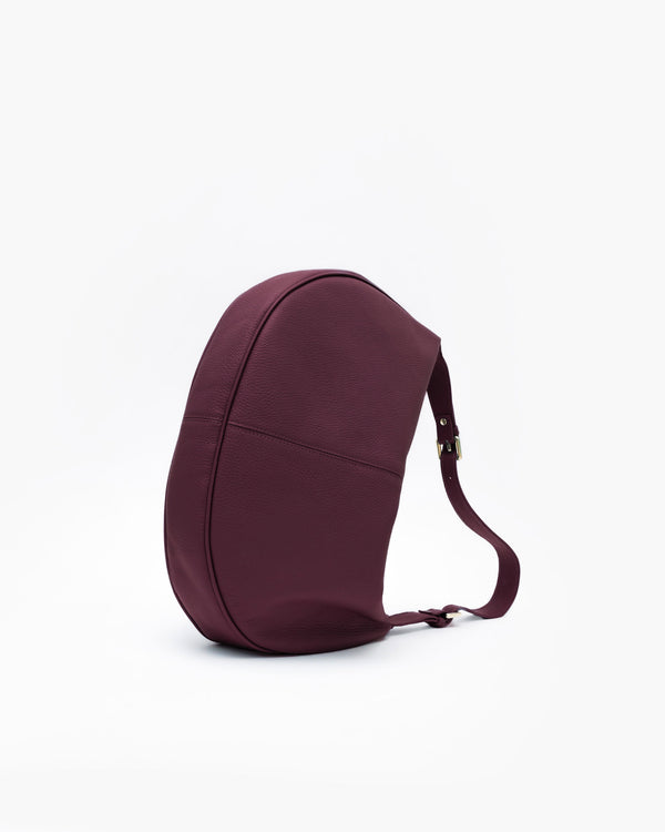 Borsa in pelle RACHEL bordeaux - LOVING BAGS