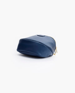 Baby ISABELLA borsa in pelle BLU NAVY - LOVING BAGS