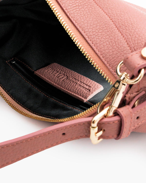 Borsa in pelle RACHEL MIGNON pesca  - LOVING BAGS