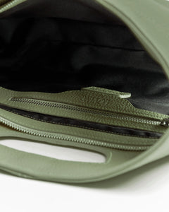 Borsa in pelle BABY GRACE verde salvia - LOVING BAGS
