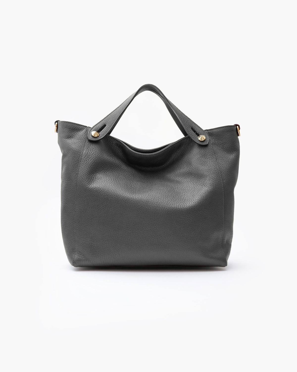 Borsa in pelle OLIVIA grigio chiaro - LOVING BAGS
