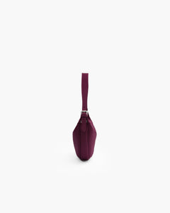Borsa in pelle RACHEL NANO bordeaux - LOVING BAGS