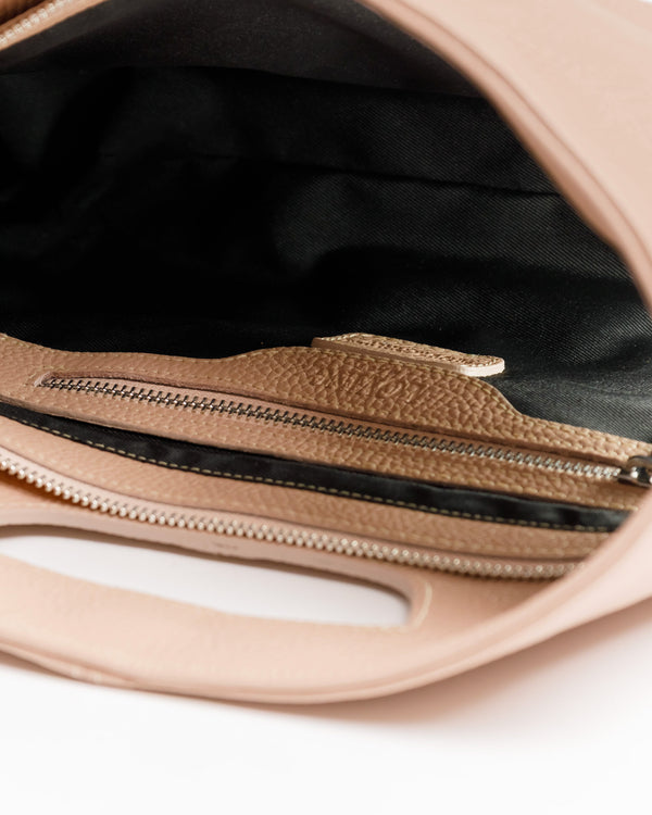 Borsa in pelle BABY GRACE rosa - LOVING BAGS