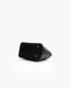 Borsa in pelle Maya NERA- LOVING BAGS
