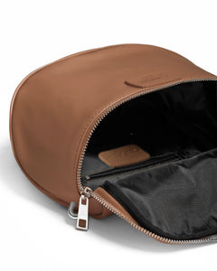 Baby ISABELLA con tracolla in pelle CUOIO  - LOVING BAGS