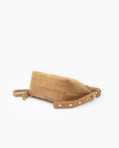 Carrie suede CUOIO - LOVING BAGS