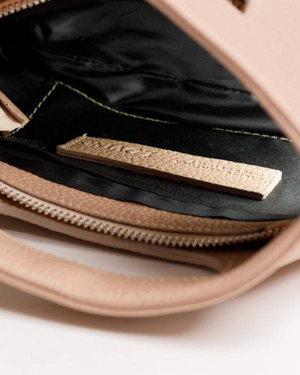 Borsa in pelle NANO GRACE rosa - LOVING BAGS
