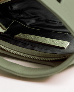 Borsa in pelle NANO GRACE verde salvia - LOVING BAGS