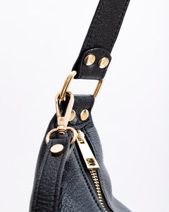 Borsa in pelle CARRIE nera - LOVING BAGS