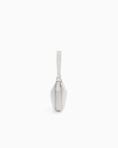 Borsa in pelle RACHEL NANO grigio perla - LOVING BAGS