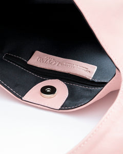 Borsa in pelle SELENA rosa - LOVING BAGS