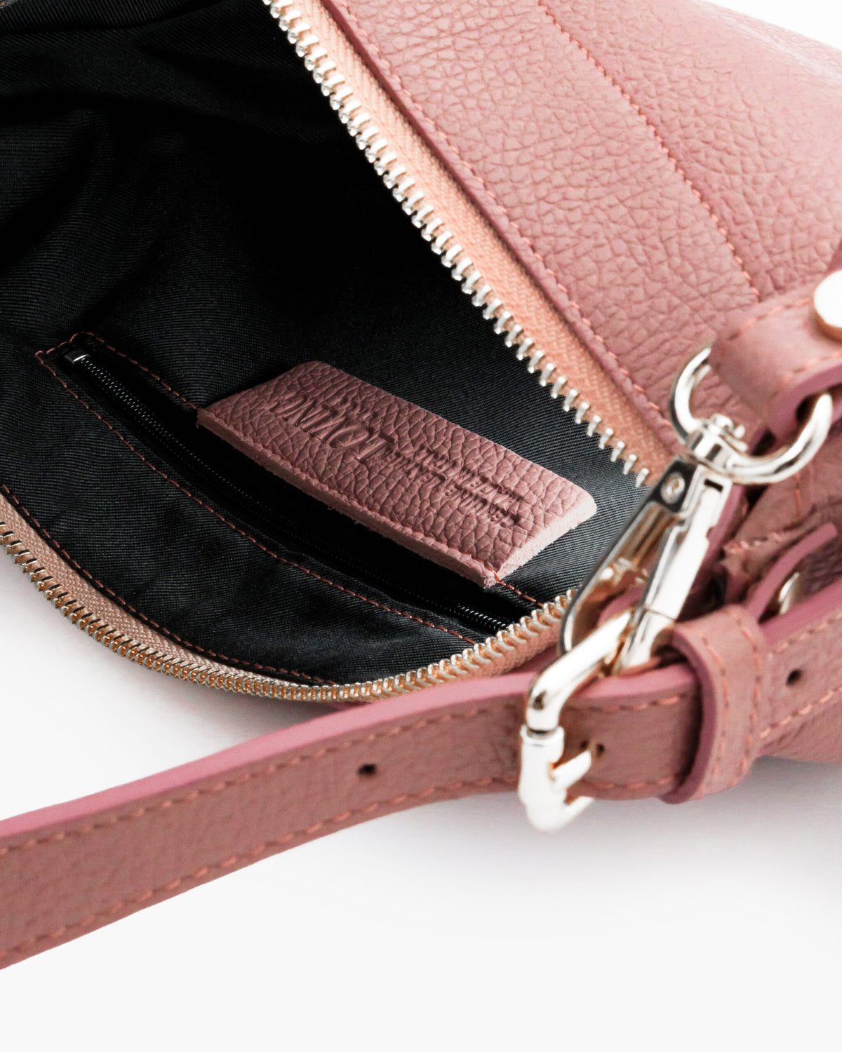 Borsa in pelle RACHEL MIGNON rosa - LOVING BAGS