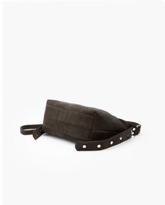 Carrie suede TESTA DI MORO - LOVING BAGS